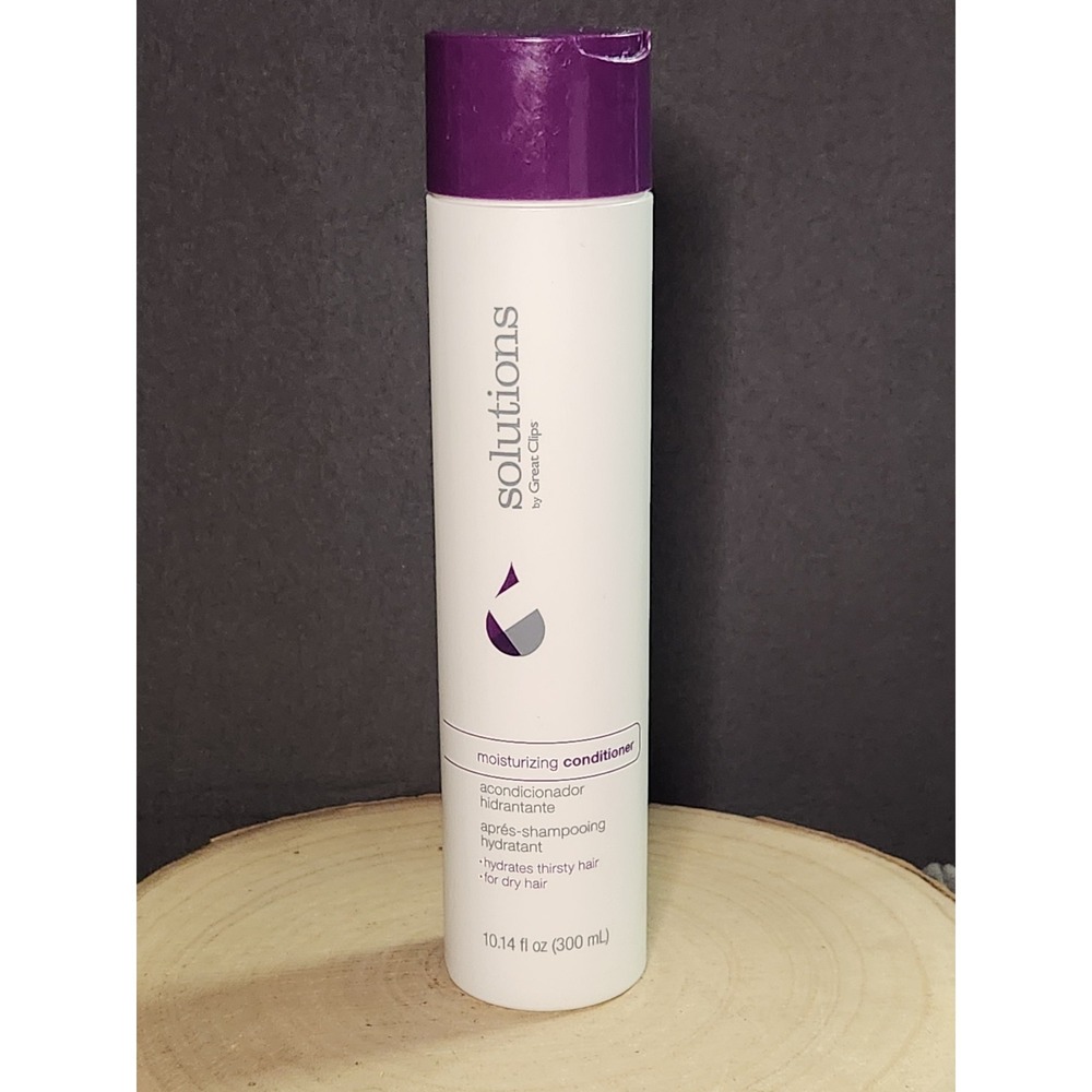 GREAT‎ CLIPS Solutions Moisturizing Conditioner, 10oz | Repairs & Softens~NEW